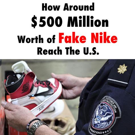 us customs fake shoes